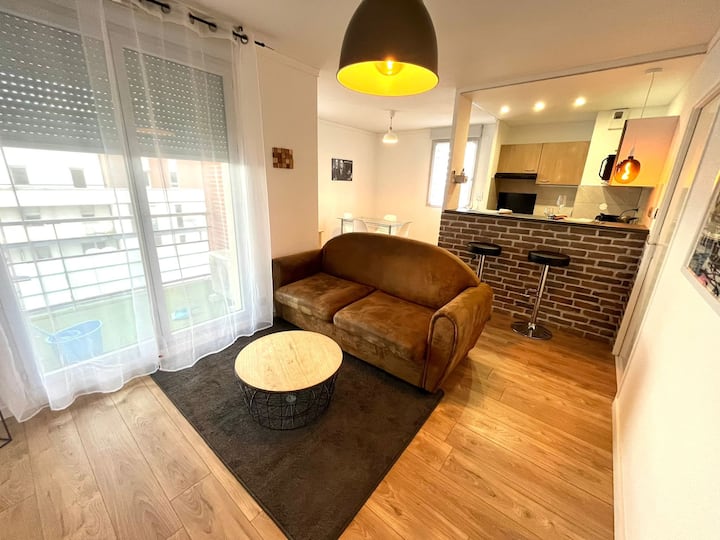 Studio Cheminée – Cœur de Ville